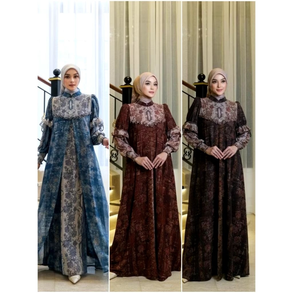 GAMIS SERIES MAHERA BY AGOEST HANGGONO / GAMIS SET SEGI EMPAT