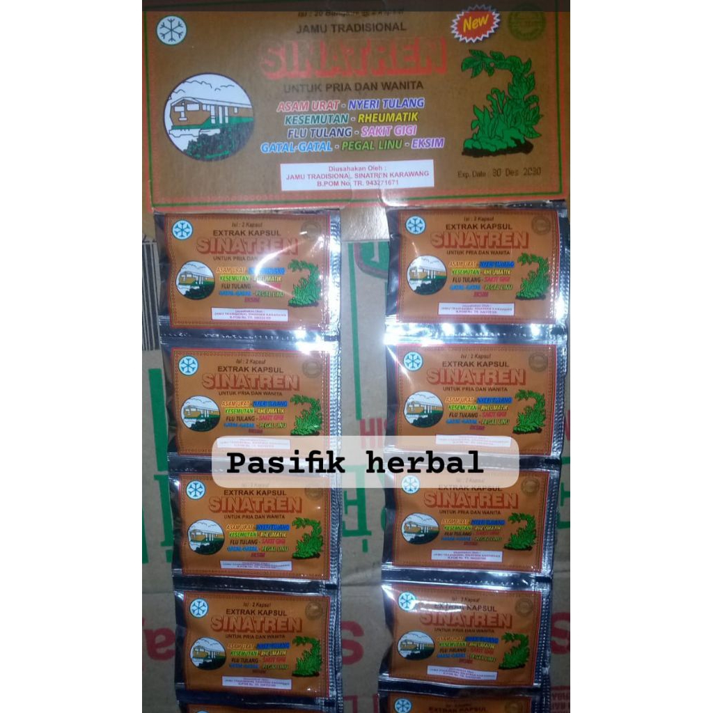 kapsul Sinatren asam urat n pegalinu