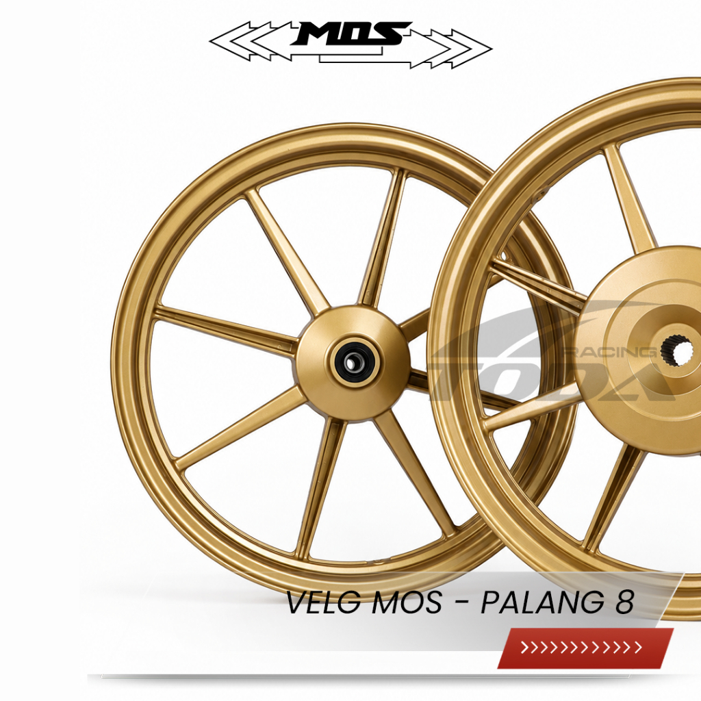 MOZ VELG RACING PALANG 8/VELG MOS PALANG 8 PNP MIO BEAT VARIO