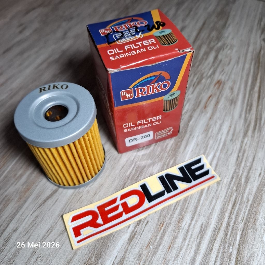 REDLINE- FILTER OLI MESIN SUZUKI DR 200 DR200 RIKOPART