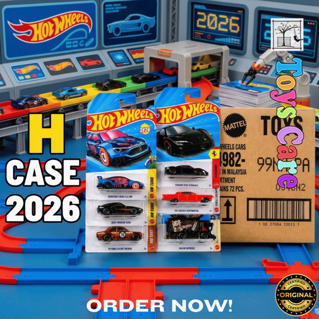 Hot Wheels Grosir Dus Karton Lot A B C D E F G H J K L M N P Q 2026 Segel SNI Original Mattel