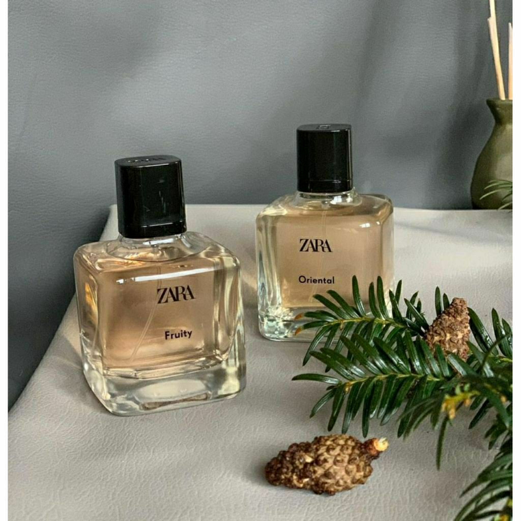 Parfum Original Zara Fruity 100ml + Zara Oriental 100ml parfum wanita