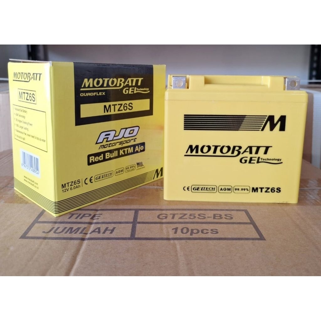 Aki Motobatt MTZ6S CBR 150R