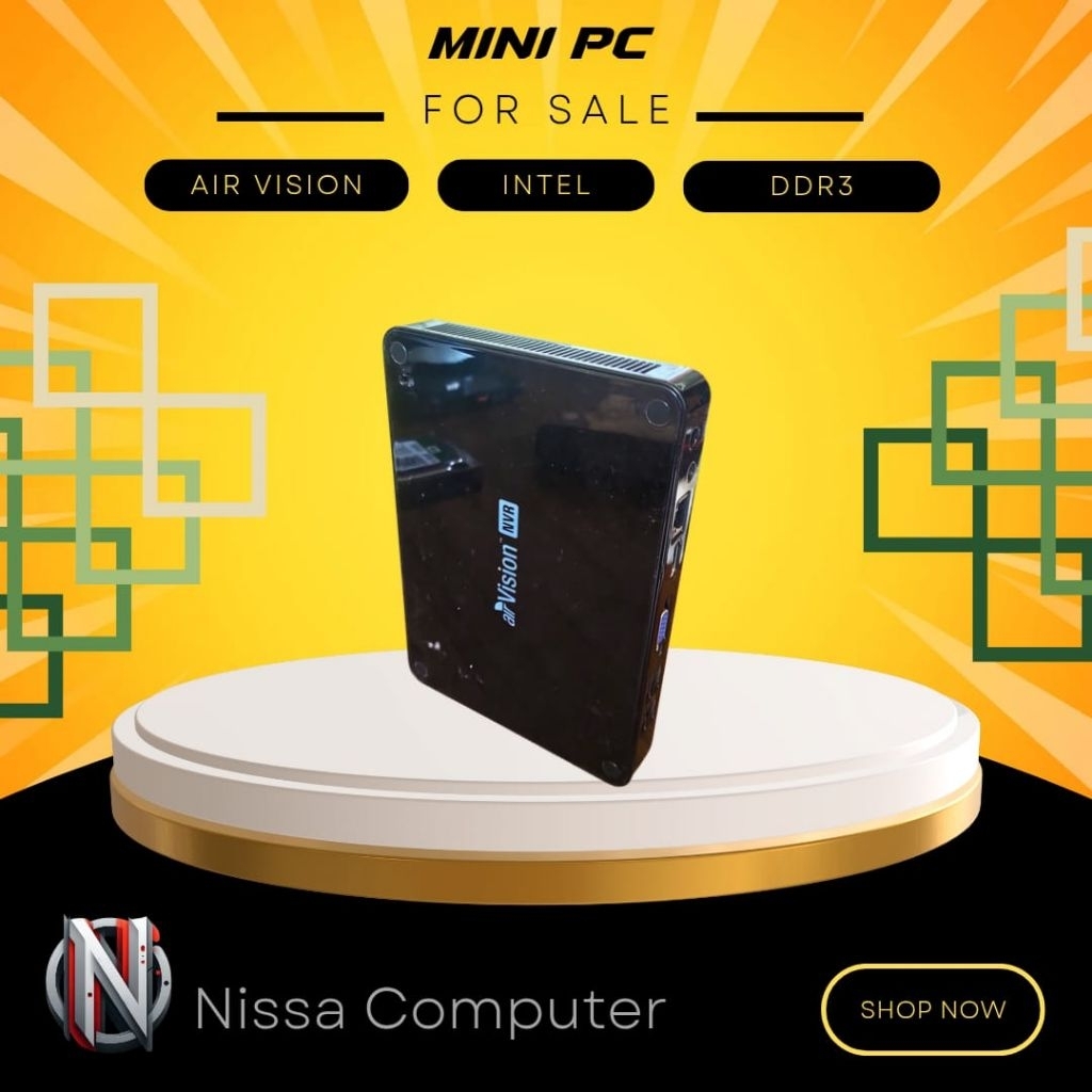 mini pc air Vision Nvr intel atom D2550