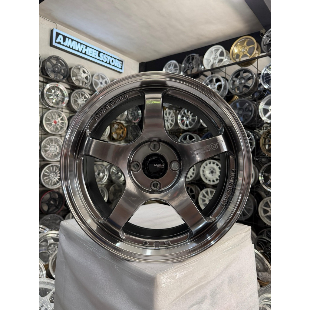 VELG ADVAN GT BEYOND R16 x 7 ET 38 4x100 HYPER BLACK