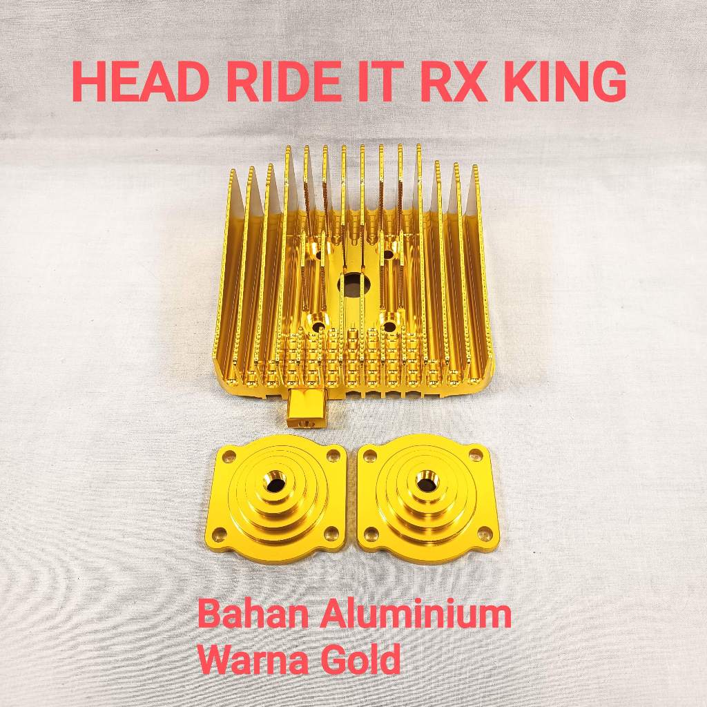HEAD RIDE IT RX KING CNC GOLD