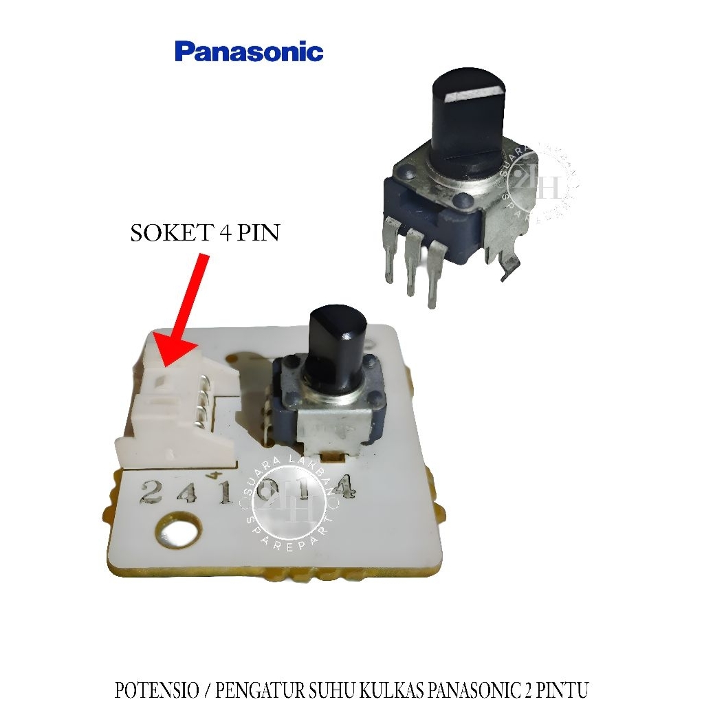 MODUL TEMPERATUR KULKAS PANASONIC / PENGATUR SUHU / POTENSIO KULKAS 2 PINTU PANASONIC