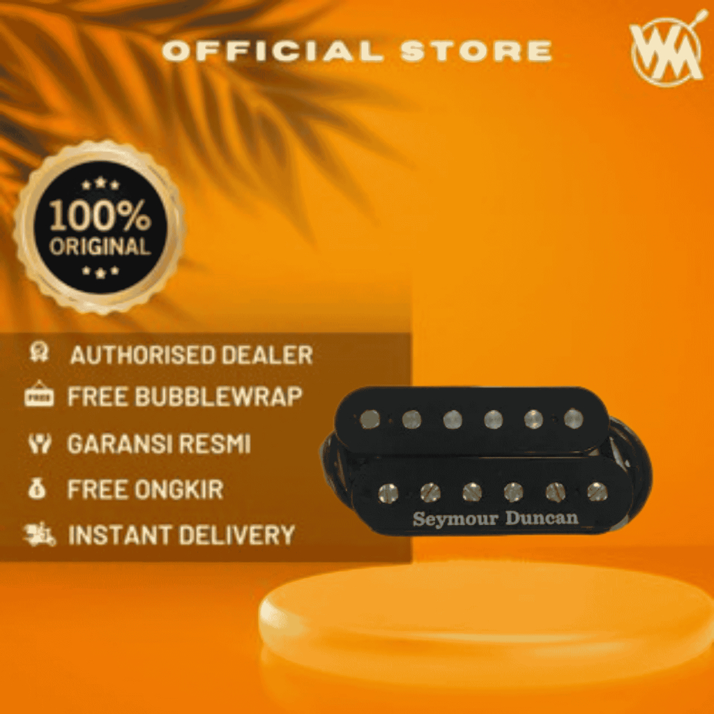 Seymour Duncan Pickup Gitar SH-4 JB Nighthawk Humbucker 11102-13-Nh