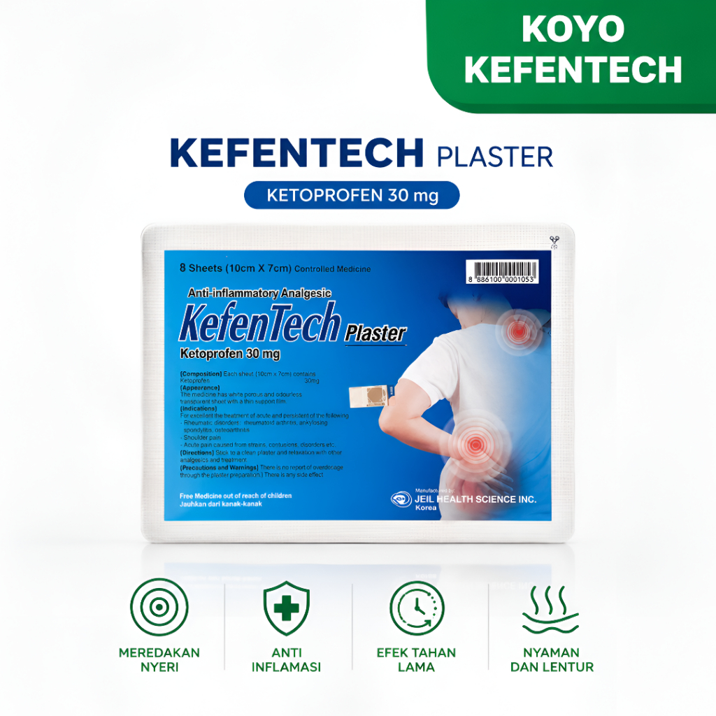 Koyo Kefentech Membantu Meredakan Nyeri Otot dan Sendi