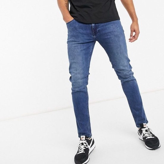 Celana Jeans Pria Panjang Skinny Slim Fit Pensil Melar Ngaret ORIGINAL EMHAJE