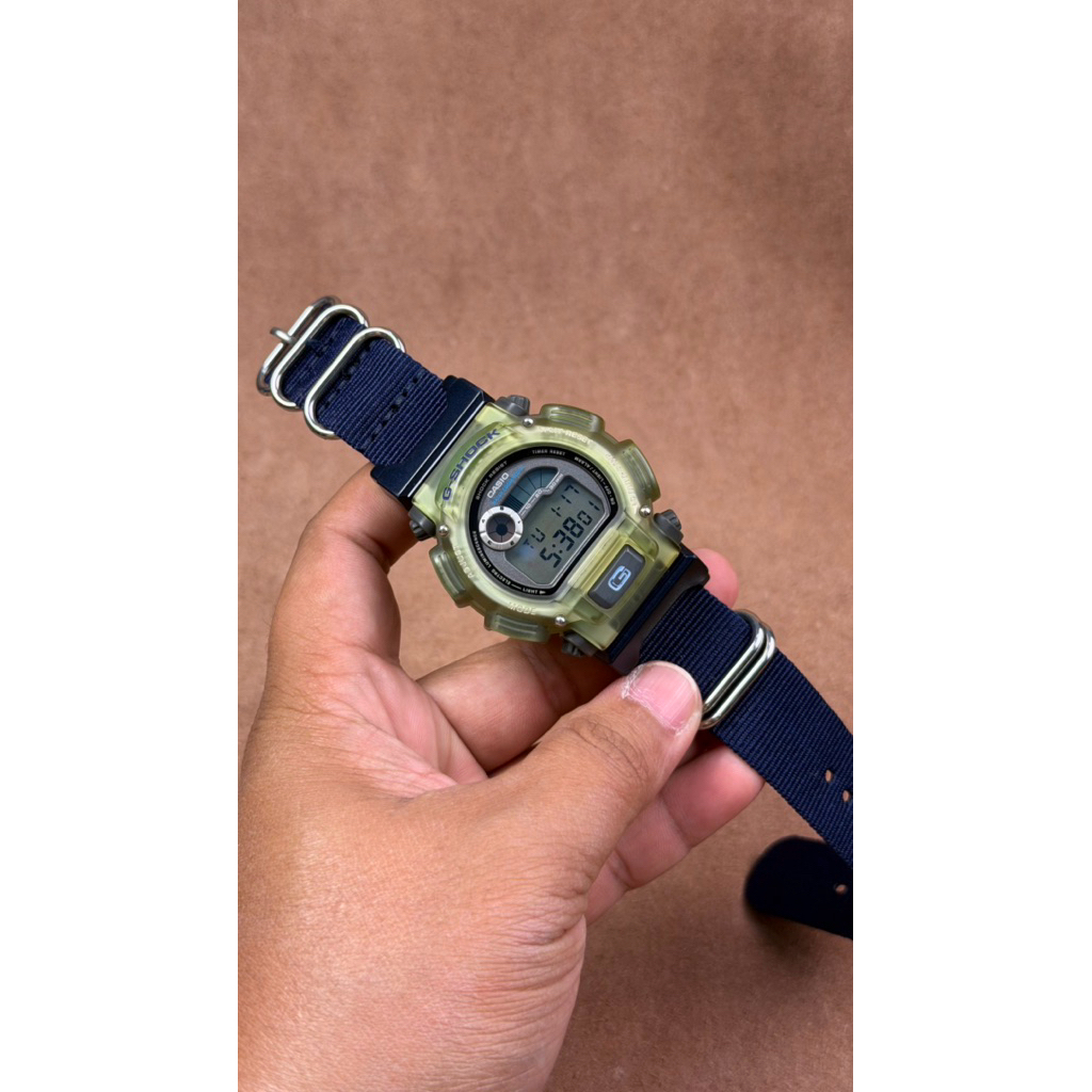 JAM TANGAN PRIA CASIO GSHOCK GLIDE DW 9000 VINTAGE RARE ORIGINAL