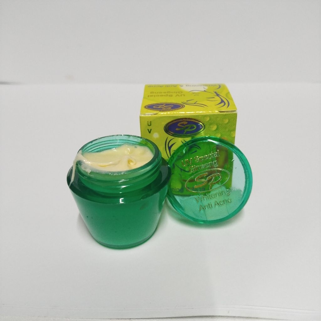 3pcs Cream Sp Ginseng pelembab Wajah Asli Original