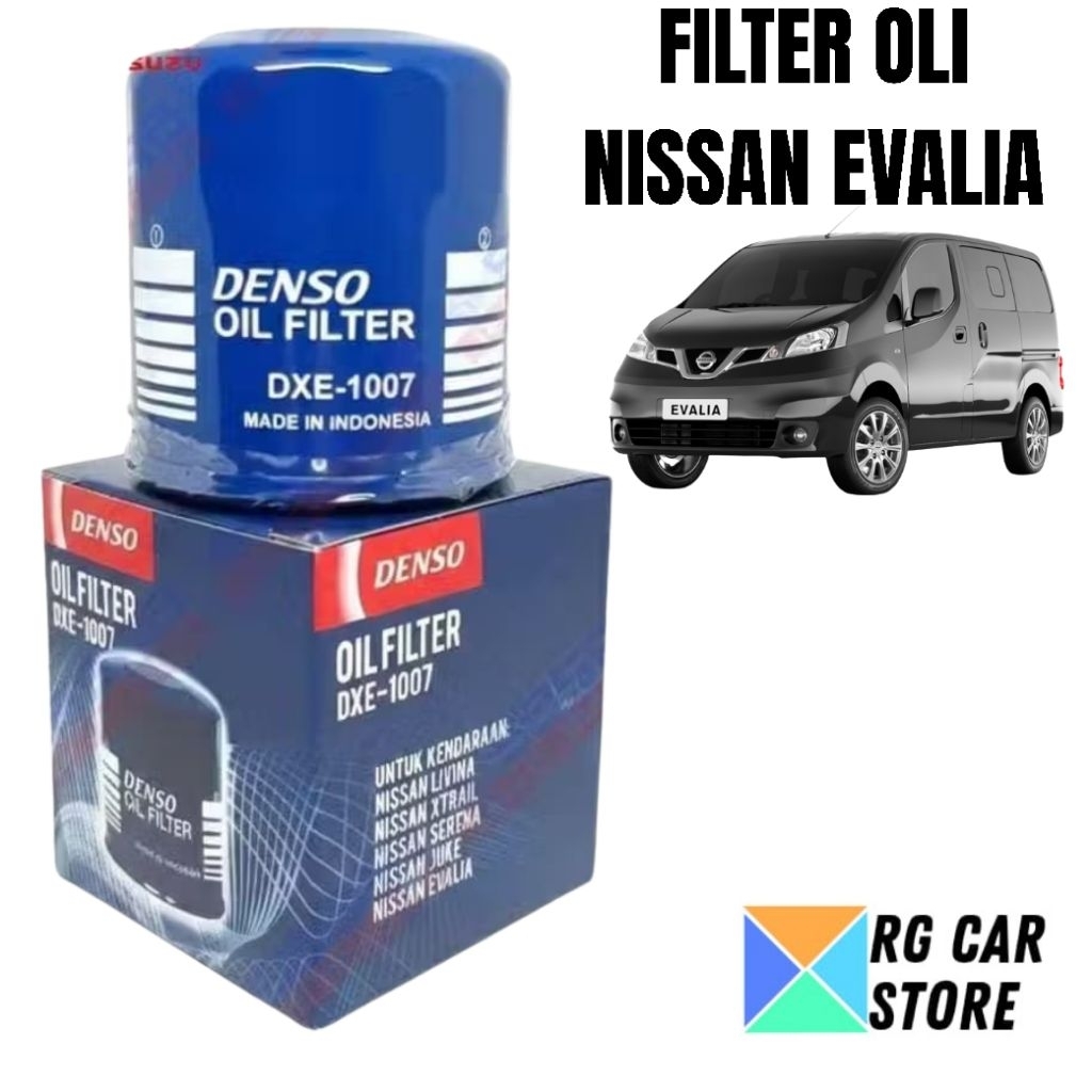 Filter Oli Nissan Evalia 2009-2018 Original Denso DXE-1007 PnP Nissan Evalia