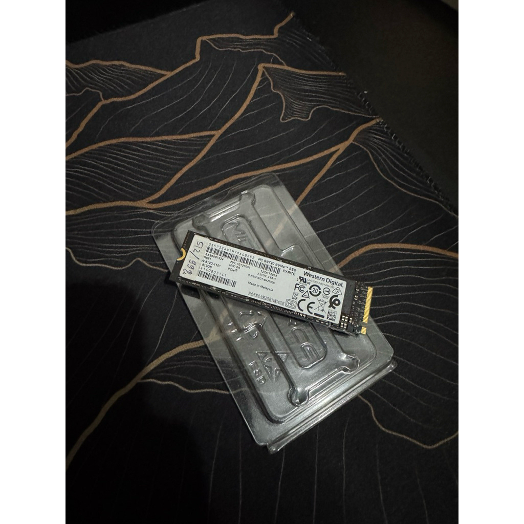 SSD NVMe WD SN720 512GB GEN 3x4