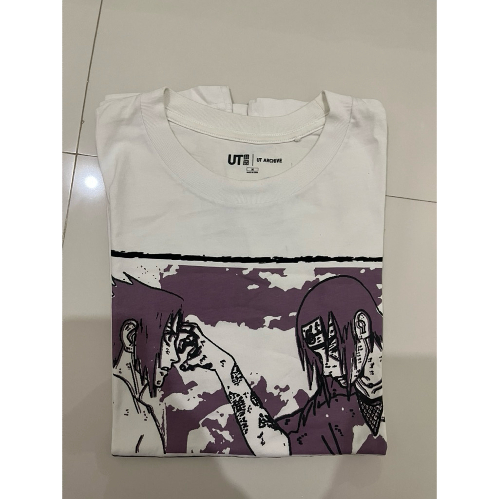 Uniqlo ut naruto sasuke x itachi