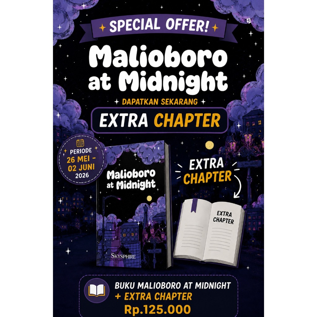 Novel Malioboro at Midnight - Skysphire