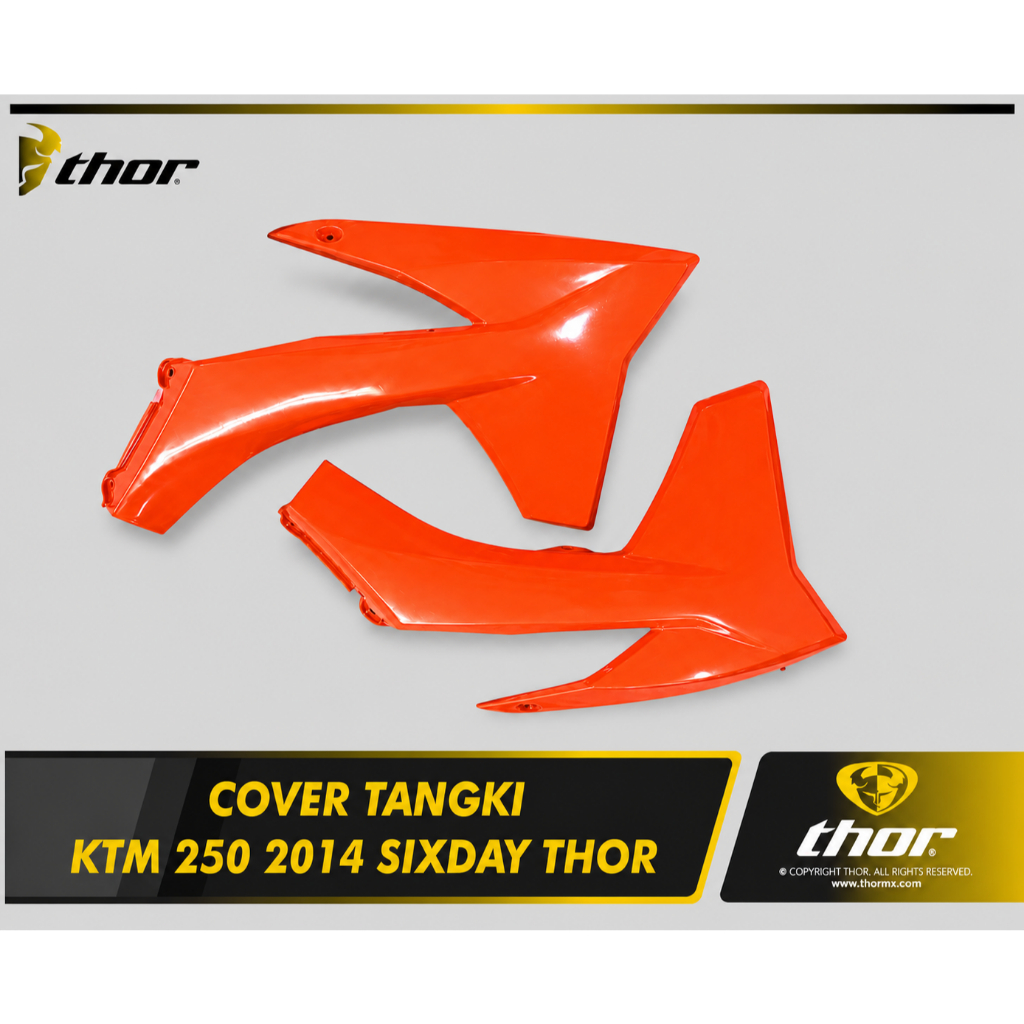 Cover Tangki KTM 250 Sixday 2014 THOR Cover Body Tangki KTM 250 Trail Plastik Racing