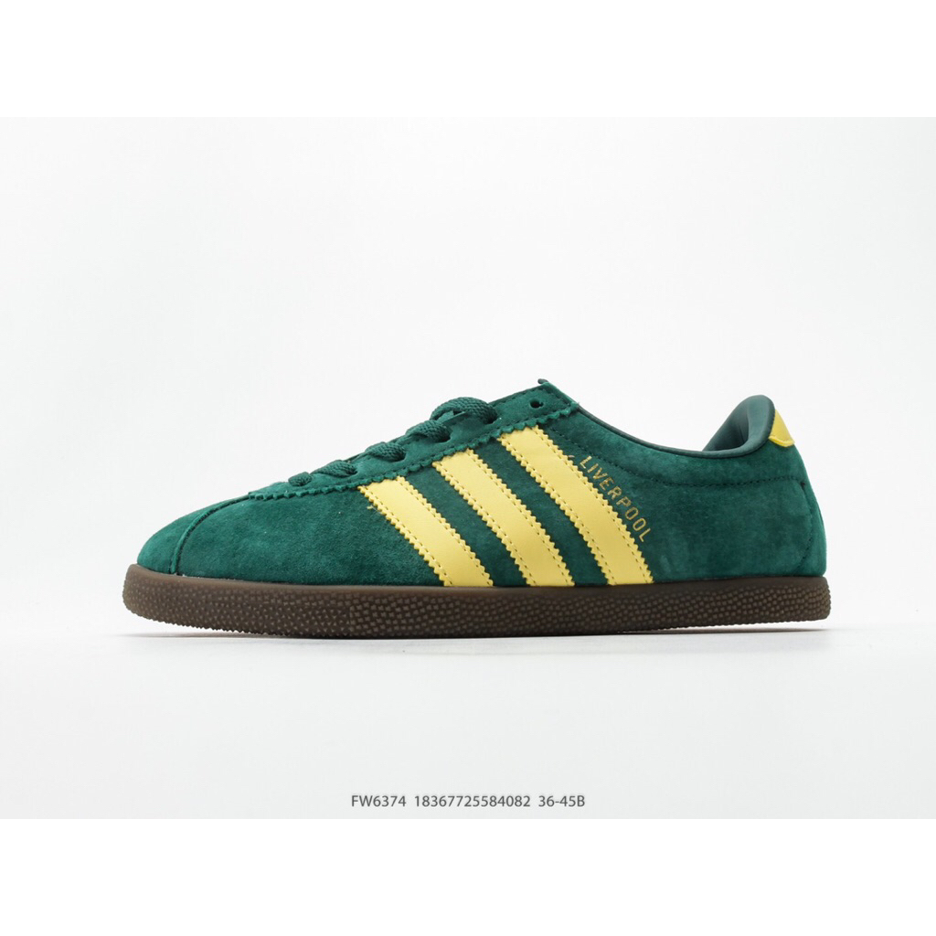 ( Abuy project ) Sepatu Sneakers Adidas Liverpool Green Yellow