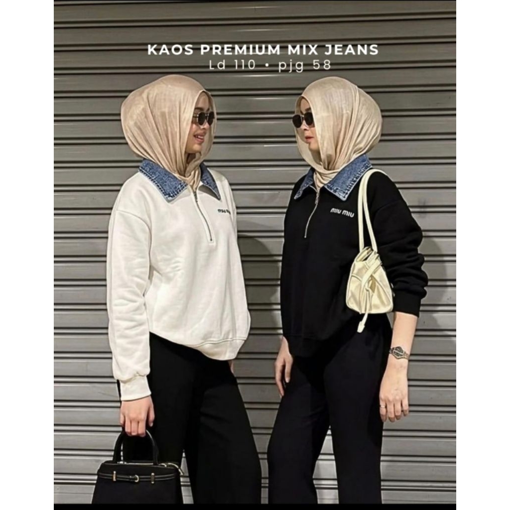 Real pic ORIGINAL dan TERMURAH Kaos Jumbo tebal PREMIUM Butik / Atasan Jumbo Bangkok import / Kaos B