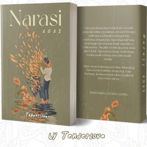 Buku Novel NARASI, 2021. NOVEL ORIGINAL TENDERLOVA PENERBIT LOVRINZ
