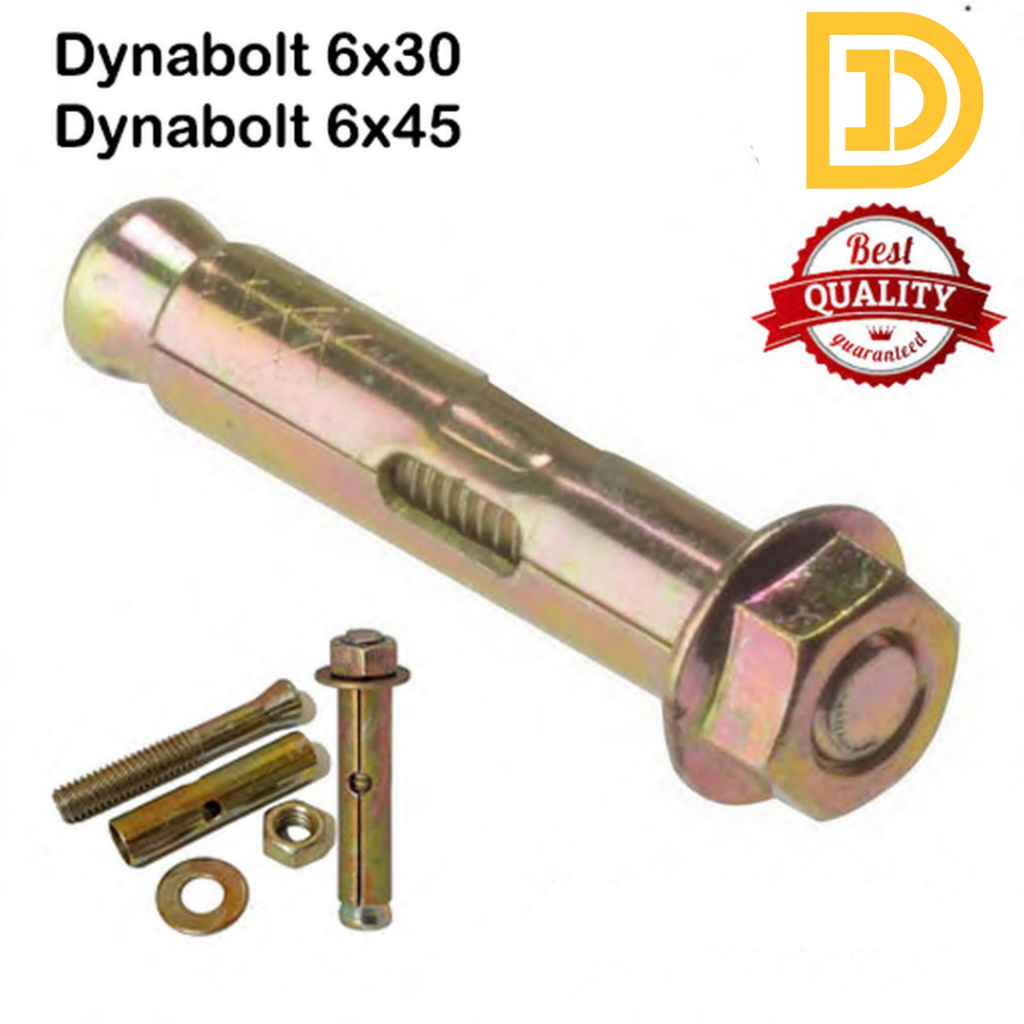 Dynabolt m6 Dinabolt 6 Baut m6 Tembok Dinding Baut Mur Bracket TV serbaguna