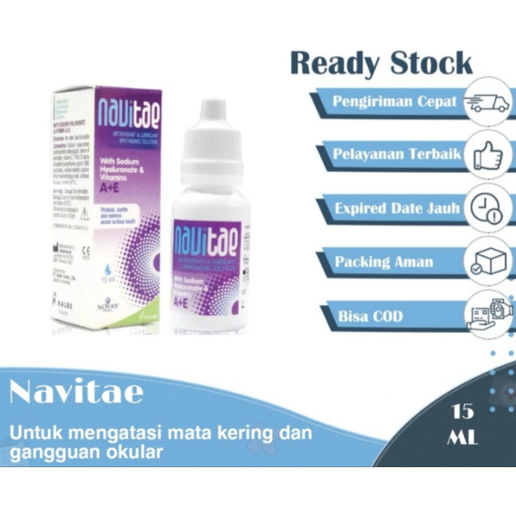 Navitae 15 mL Tetes Mata Bervitamin A E