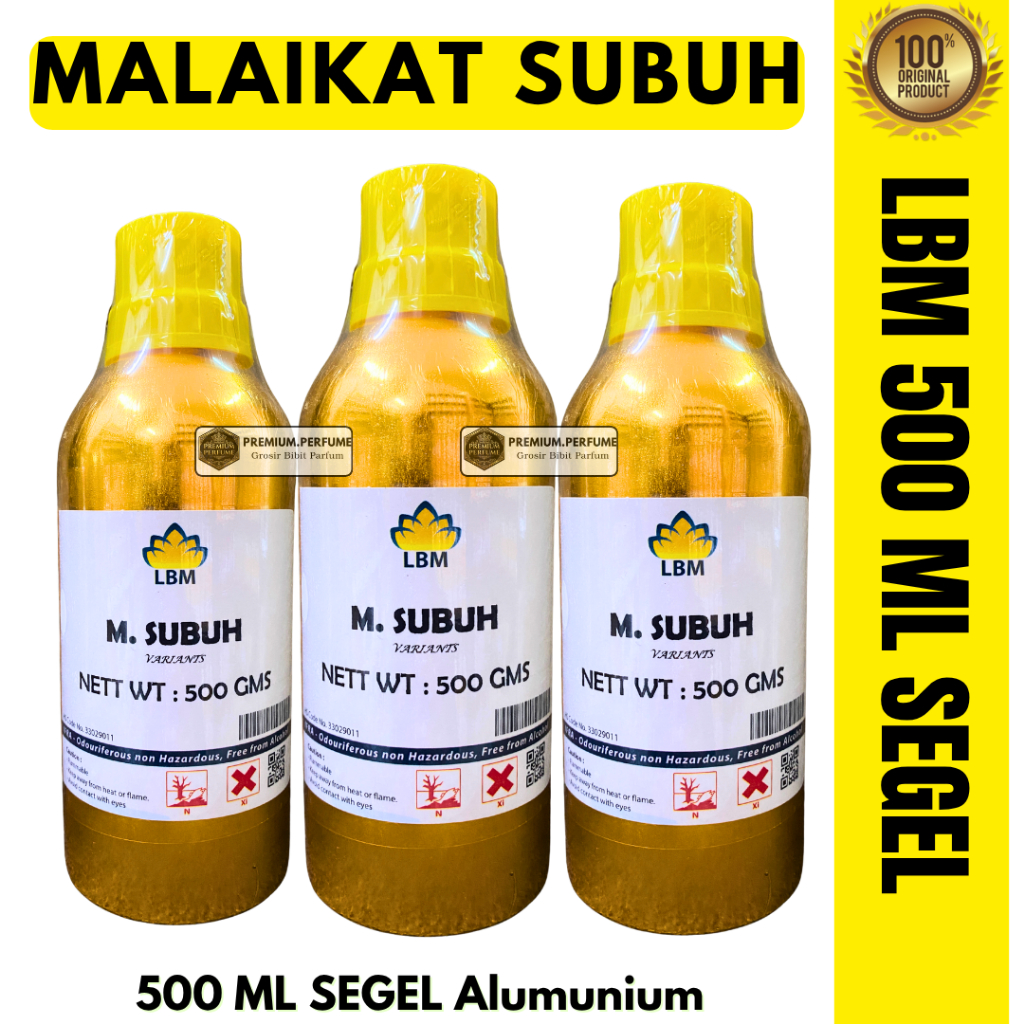 Bibit Parfum MALAIKAT SUBUH ( 500 ML SEGEL Alumunium ) LBM Fragrance