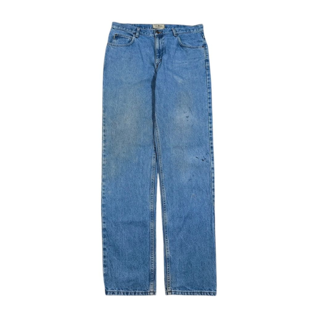 CELANA JEANS BAGGY BALLON Y2K LOOSE REGULAR LL BEAN SECOND SIZE 34