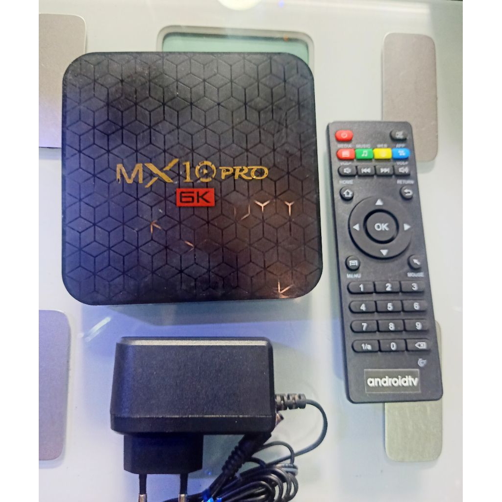 STB MX10 PRO 6K RAM 4/64 GB.Second Normal ( Fullset )