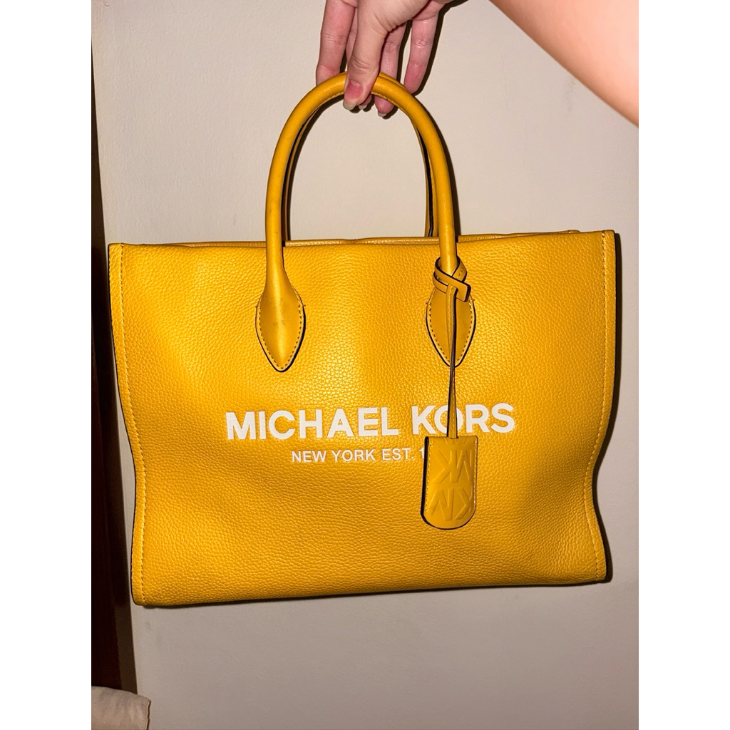 Preloved tas tote bag michael kors 100% original