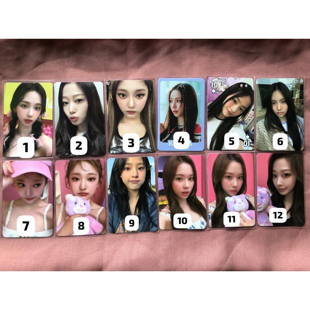 PHOTOCARD OFFICIAL AESPA & NEWJEANS NINGNING WINTER GISELLE KARINA HAERIN MINJI HYEIN DANIELLE HANNI