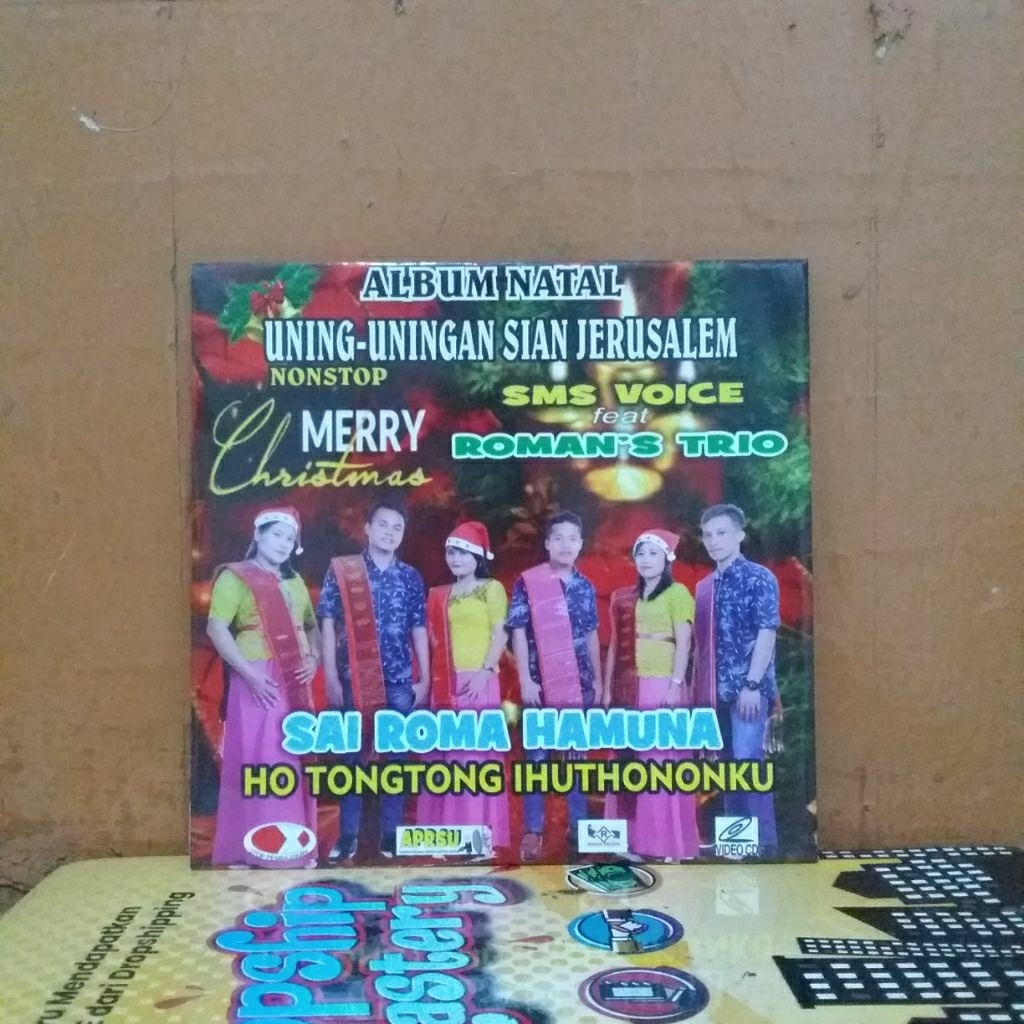 VCD ORIGINAL ALBUM NATAL NONSTOP UNING UNINGAN SIAN JERUSALEM