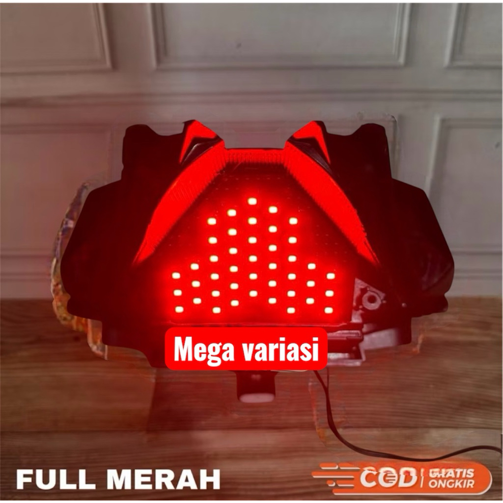 STOPLAMP RUNNING / LAMPU STOP RUNNING BEAT FI STREET ECO 2016 - 2019 8 MODE