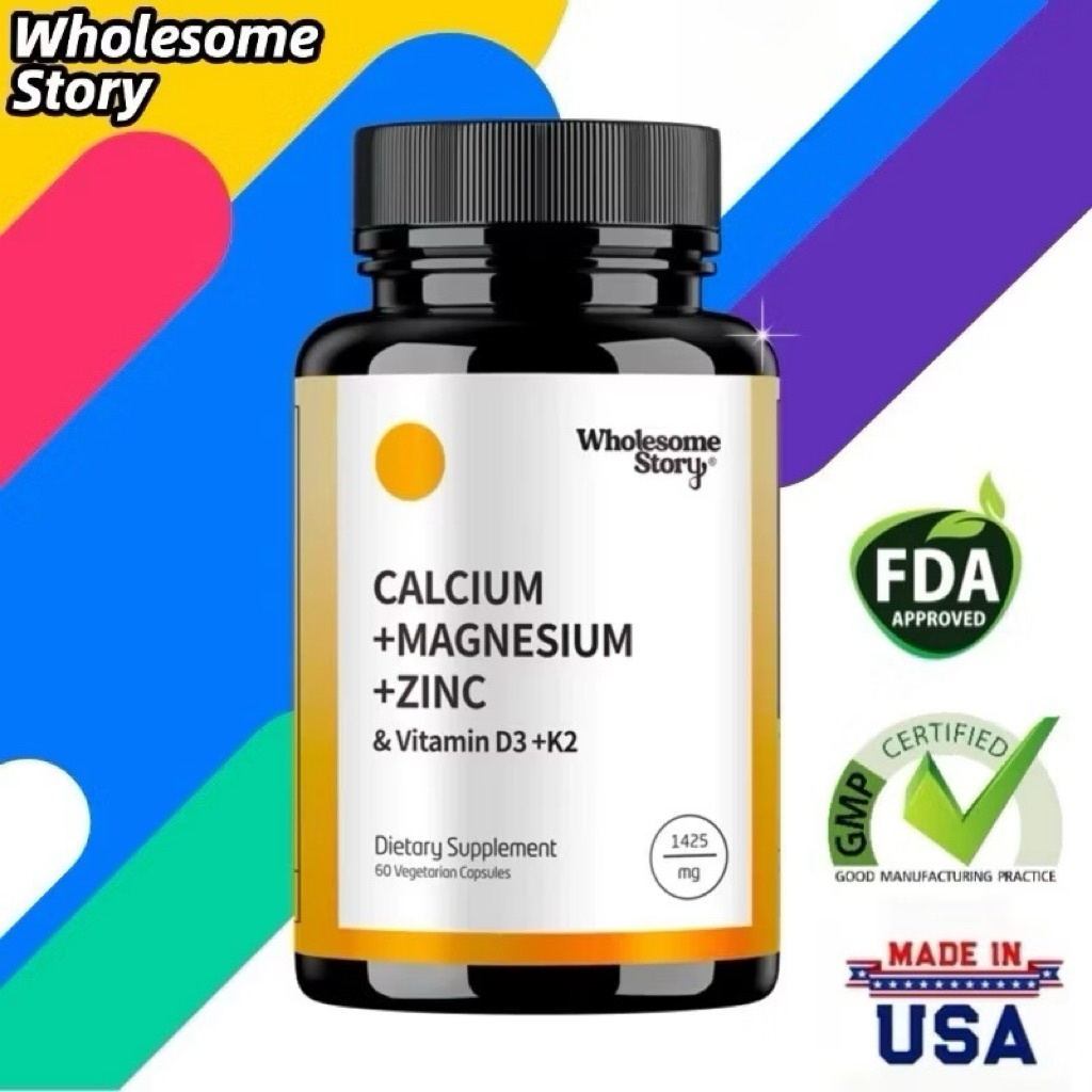 WHOLESOME STORY CALCIUM + MAGNESIUM