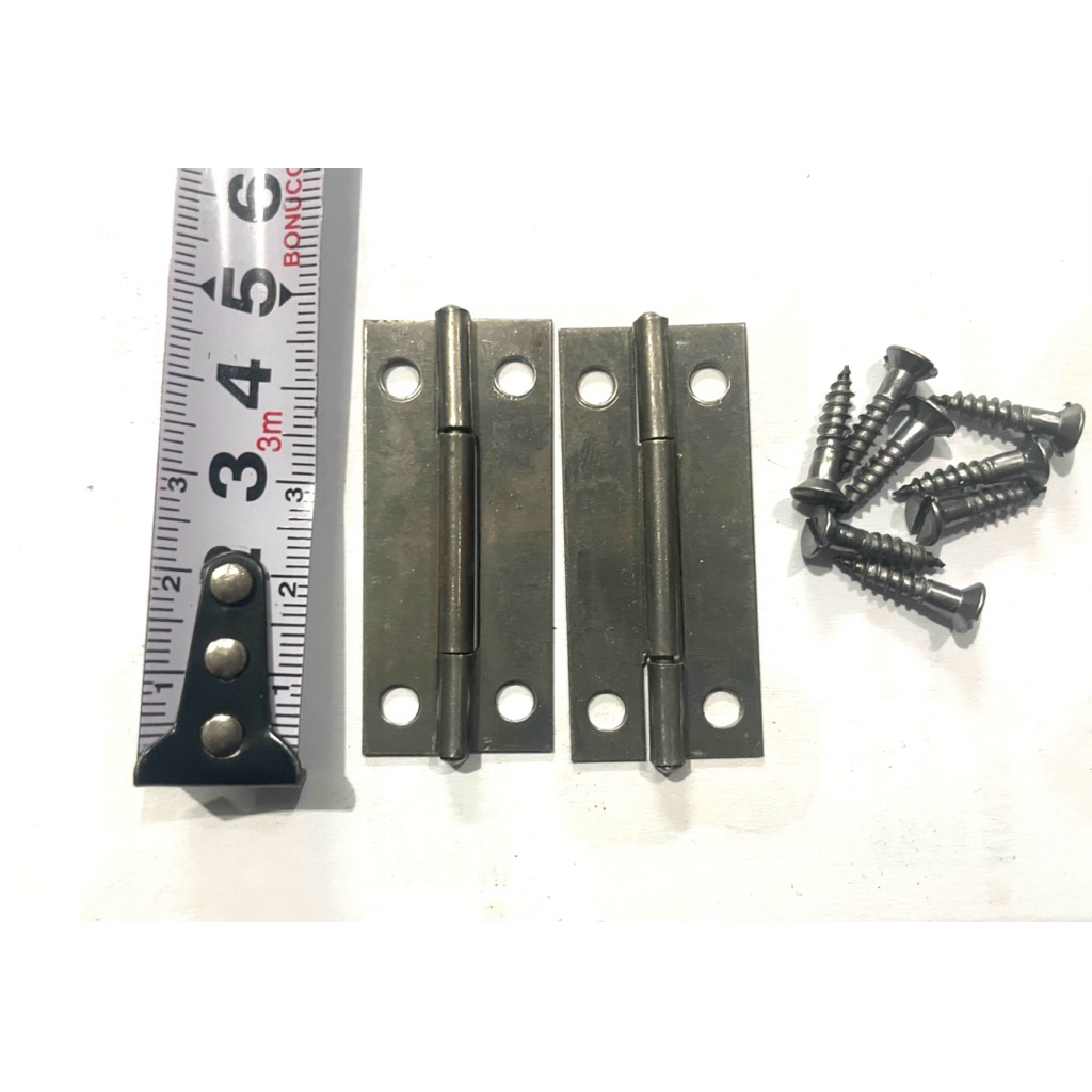Engsel 2 inch / Engsel Kecil 5cm + Skrup Harga perpasang