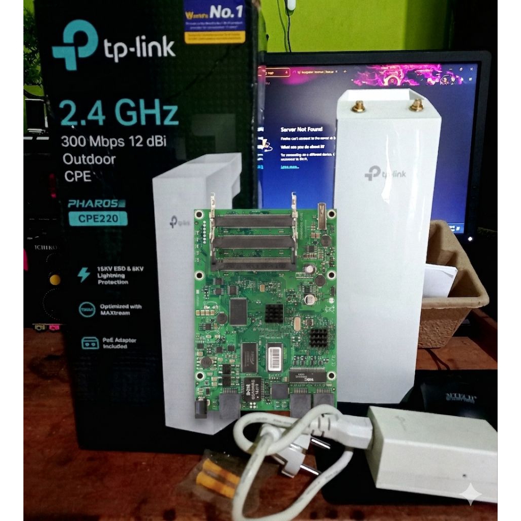 MIKROTIK DAN TOTOLINK CP350/USAHA WIFI VOUCHERAN