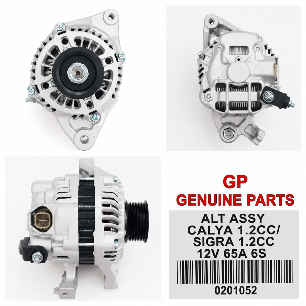 ALTERNATOR ASSY / DINAMO CAS CALYA / SIGRA 1,2 (65A) GP 0201052