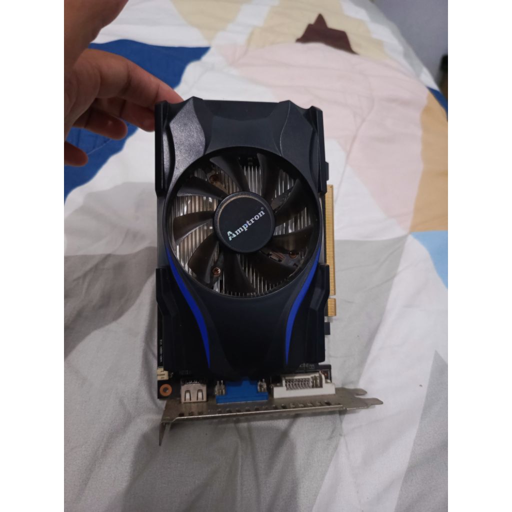 VGA CARD GT730 128Bit AMPTRON Bekas dan Di PC Ku dia Ngefreez Tapi Nyala