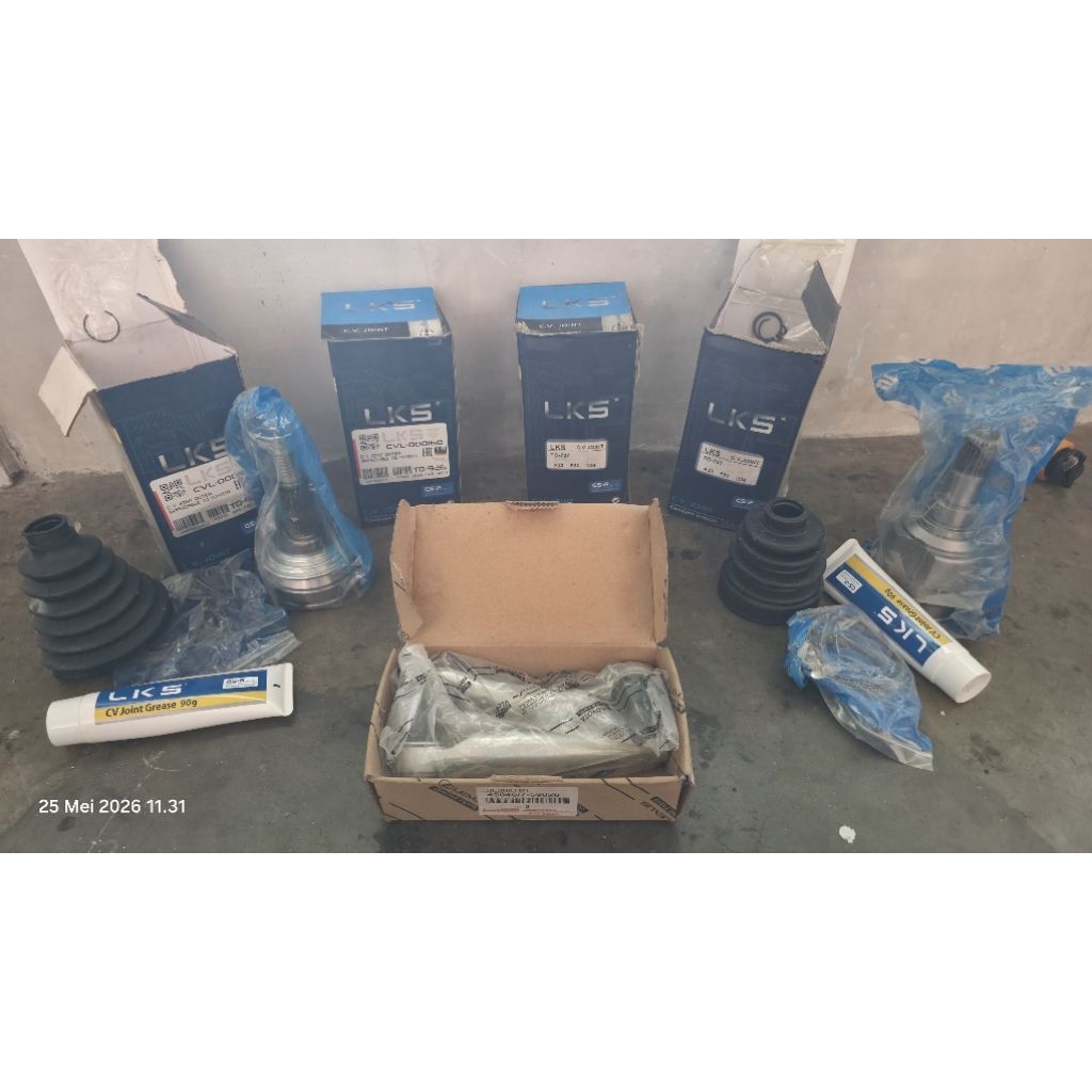 cv joint inner outter set R/L Vios gen 2 th2008/2013 plus teerod end