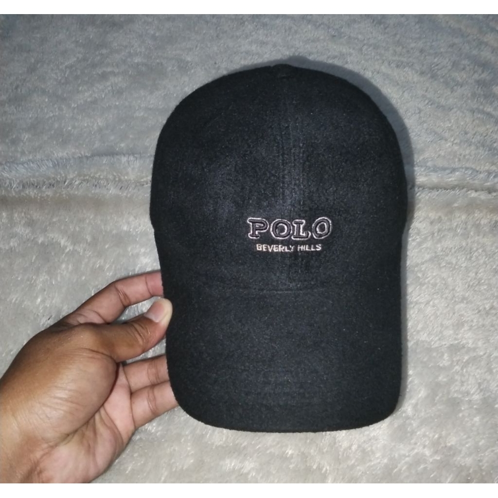Topi POLO BEVERLY HILLS seperti bahan handuk Second