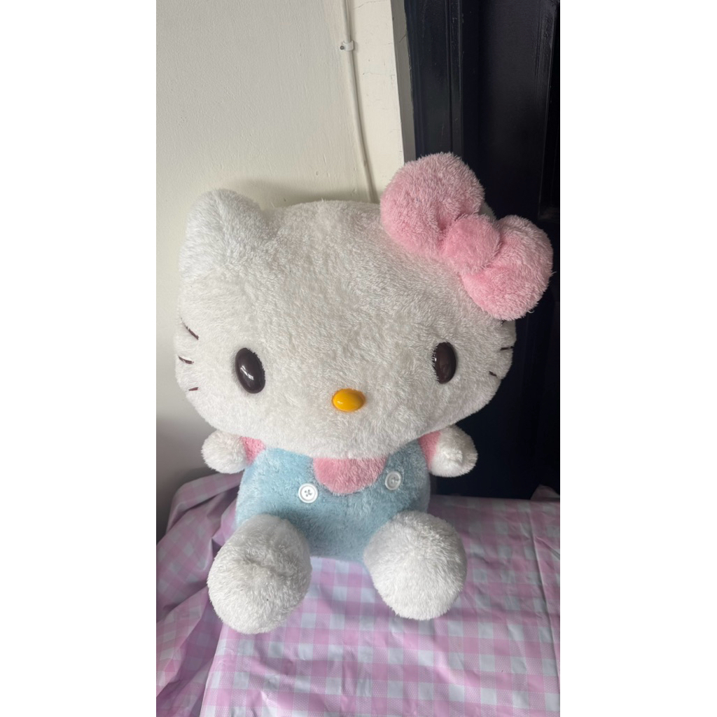 boneka hello kitty jumbo besar original sega sanrio - sesiliayo