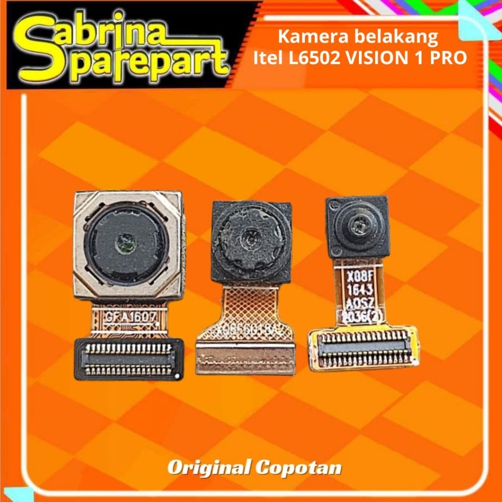Kamera Belakang  Itel L6502 VISION 1 PRO Second Original Copotan