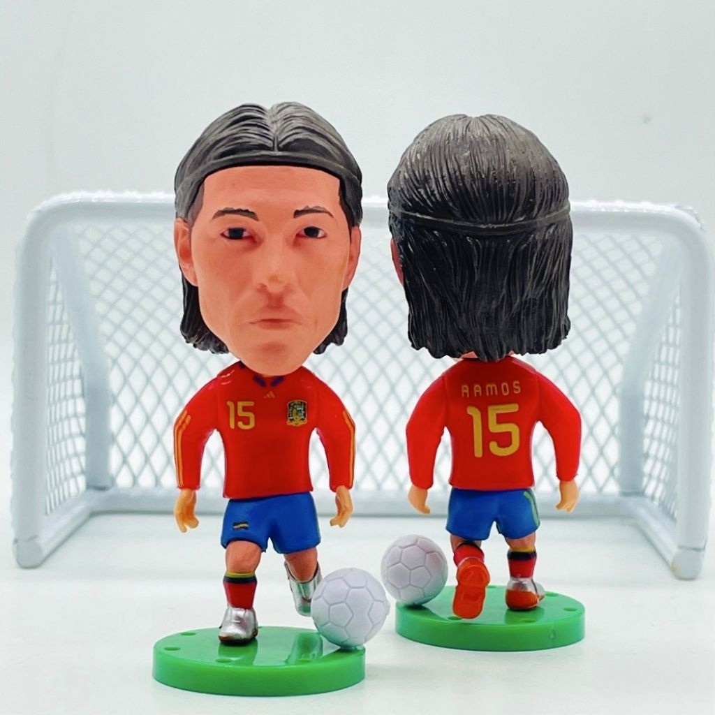 Action figure Sergio Ramos Spain 2010 World Cup Champion soccerwe original