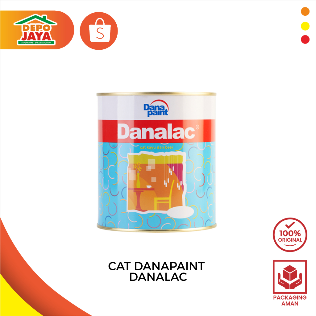 CAT BESI DANALAC - CAT BESI DAN KAYU DANALAC DANAPAINT