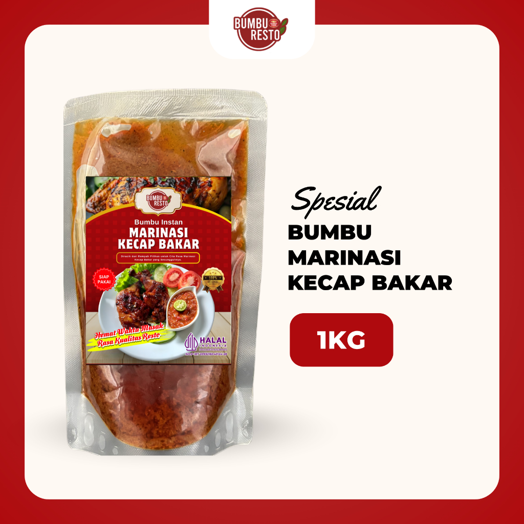 Bumbu Marinasi Kecap Bakar Sate, Ayam Bakar Praktis | Bumbu Spesial 1kg
