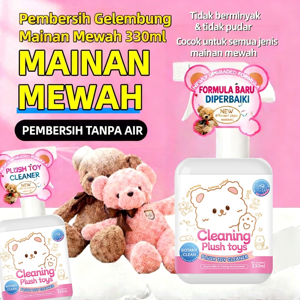 Fabric cleaner pembersih noda baju serba guna boneka - Pembersih Boneka (Labubu, Lotso, dll), Sofa, 