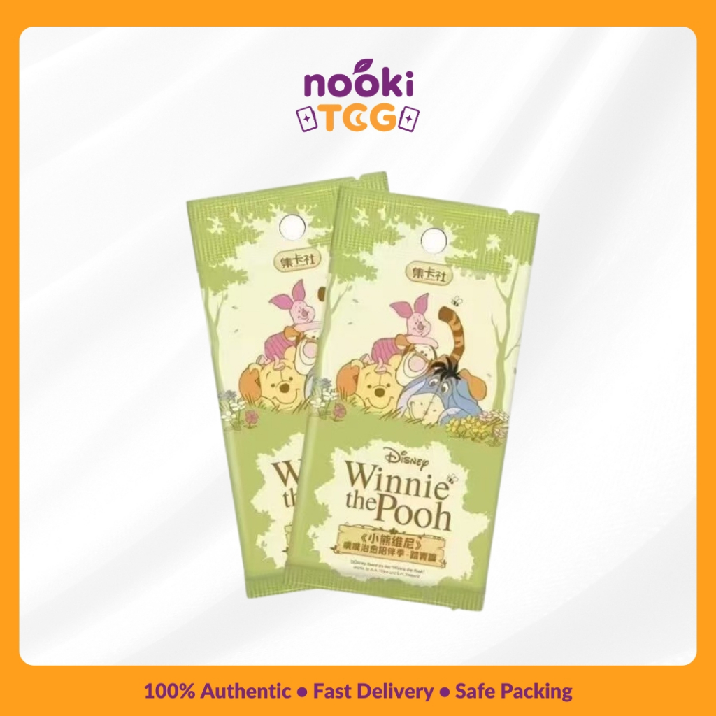 NookiTCG - [1 PACK] Card Fun Disney Winnie The Pooh Collectible Card Original Sealed