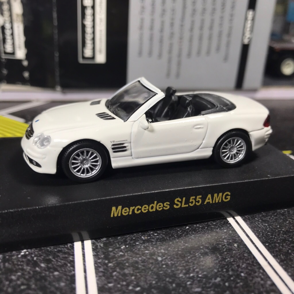 Kyosho Mercedes benz SL55 AMG white