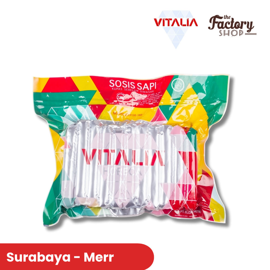 VITALIA HORECA SOSIS SAPI 1KG [SURABAYA]