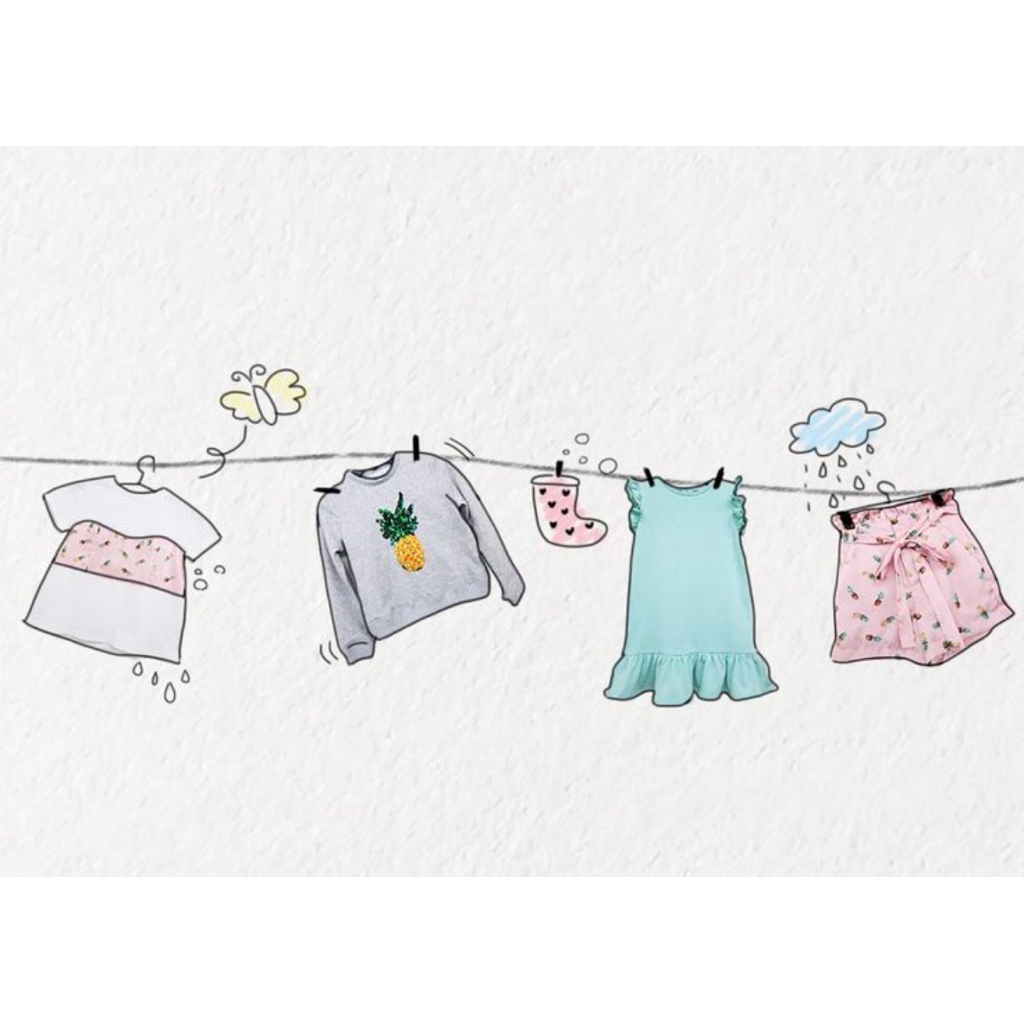 packing baju baby/anak/remaja